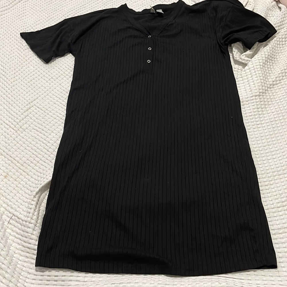 NWOT- ASOS - 0. Rib V Cut Dress